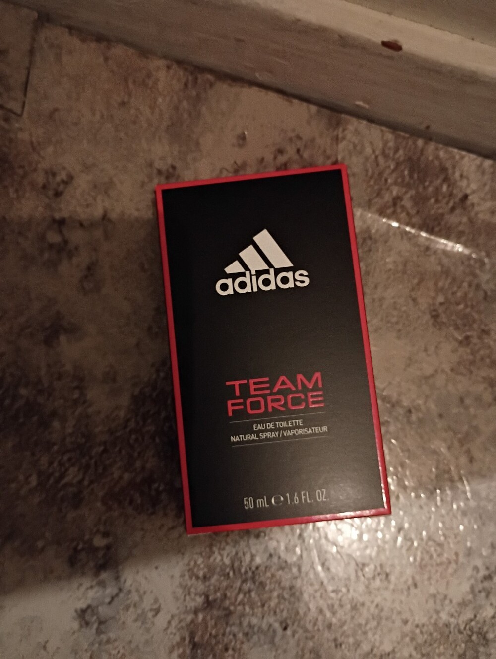 Adidas Team Force Eau De To Natural Spray 50 Ml E 1.6 Fl. Oz New